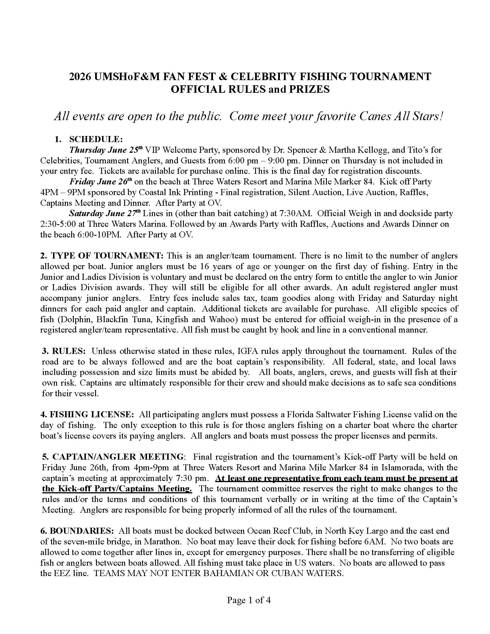 2026 UMSHoF Celebrity Rules_docx_Page_1